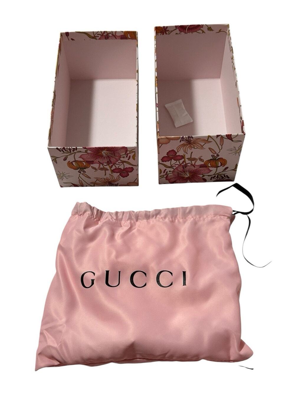 Gucci GG Marmont Floral Canvas Cosmetic Pouch Bag Limited Edition New Box Only